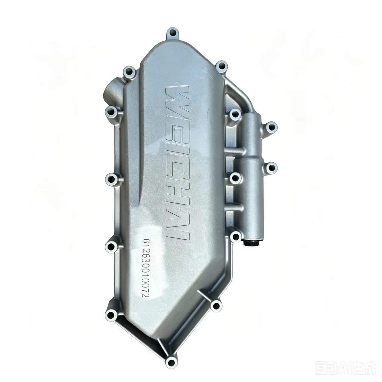 612630010072 Weichai Engine Oil Cooler CoverCooler cover plate - Image 3