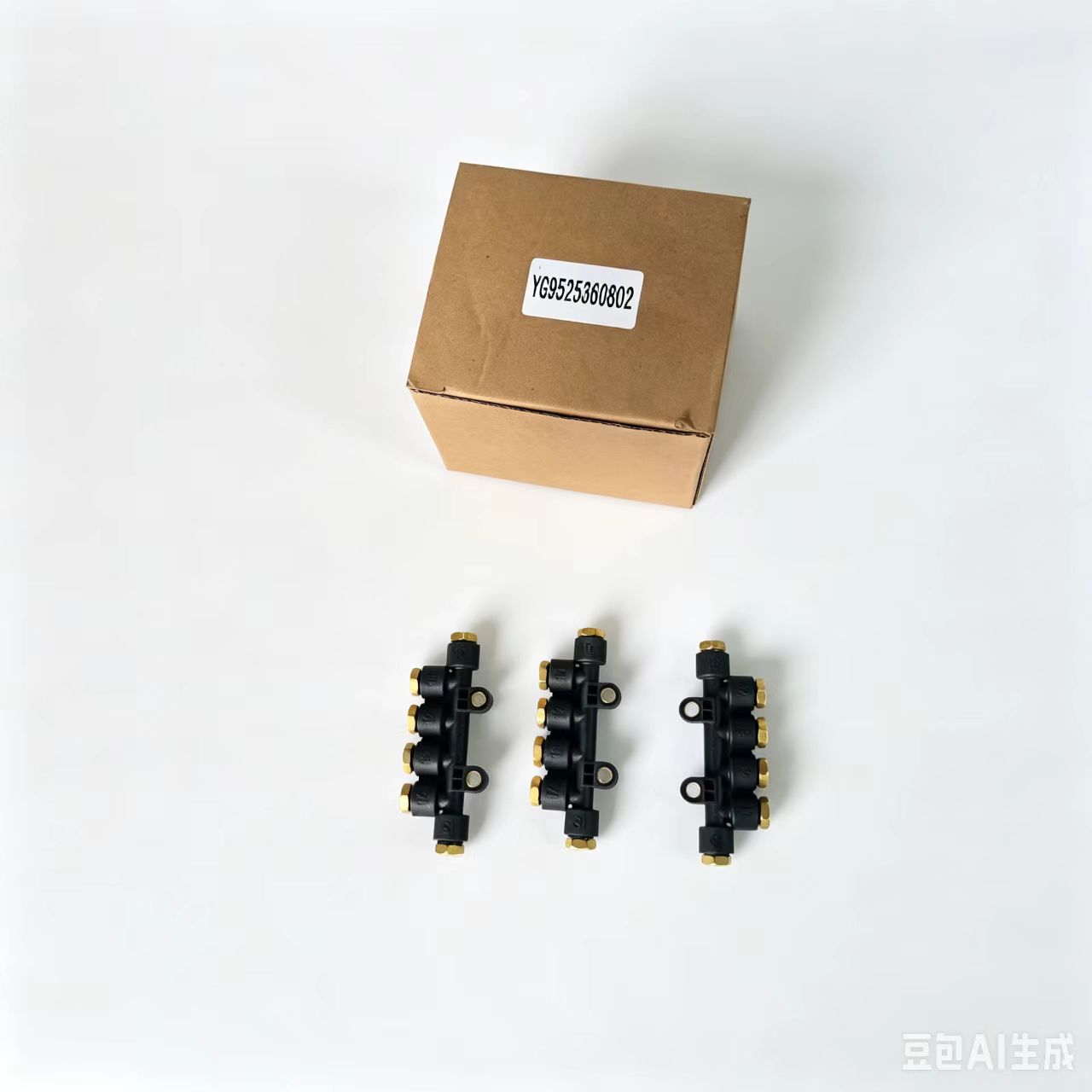 YG9525360802 Heavy Duty Truck auxiliary air module Howo Haohan Shandeka Pneumatic Valve Assembly Parts - Image 3