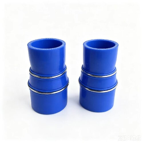 WG9525531972 transition hose, Sinotruk HanN7G N5G medium-cooled intake silicone corrugatedhose with pressure-increasing connection hose