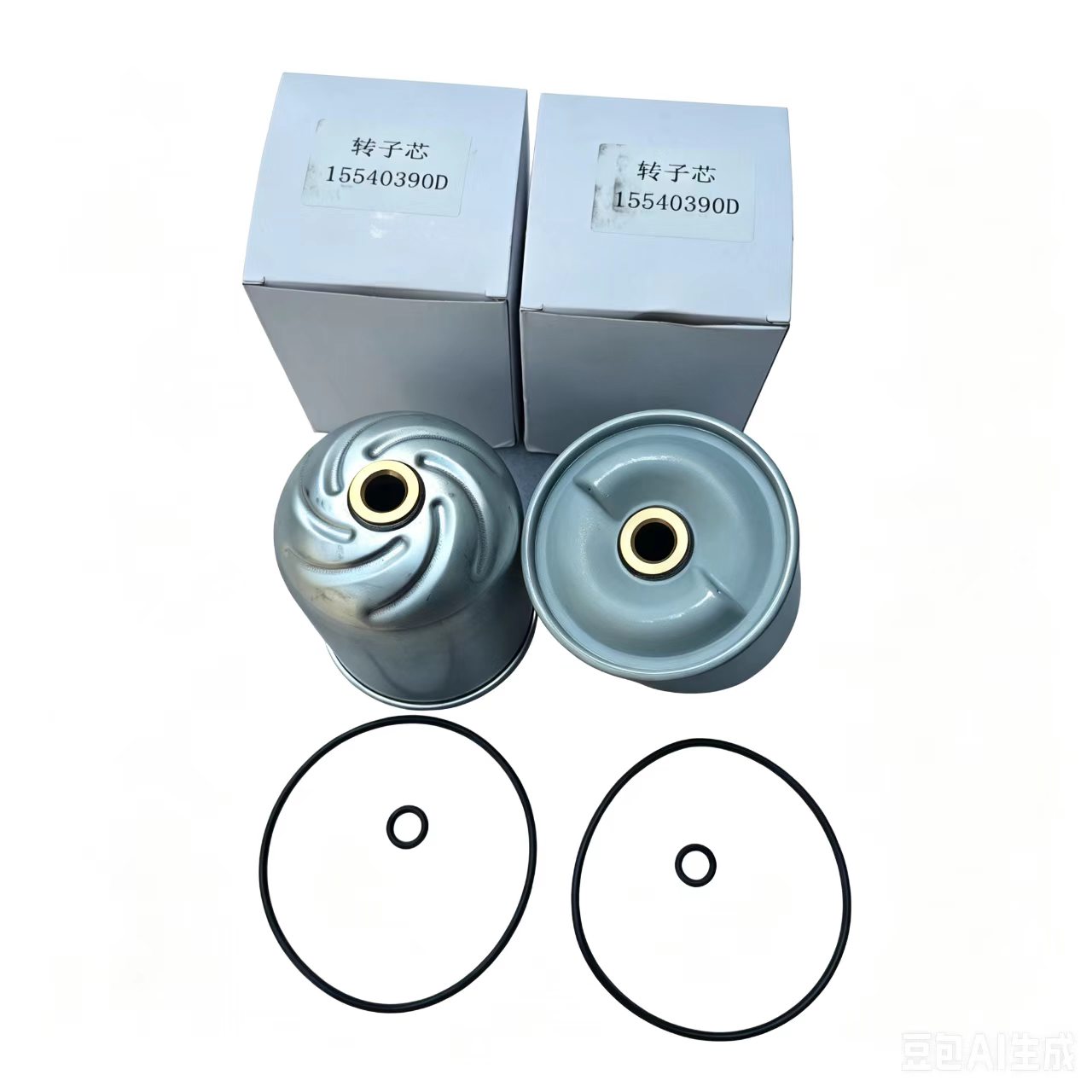 15540390D engine oil rotor core compatible with Weichai Boduan 12M26/12M33 Engine Centrifugal Rotary Engine Oil Filter - Image 4