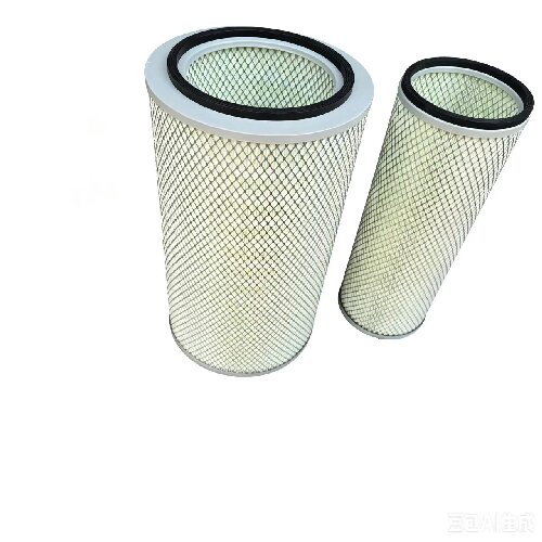 Shaanxi K3052 Air Filter Element Inside and Outside - Image 3