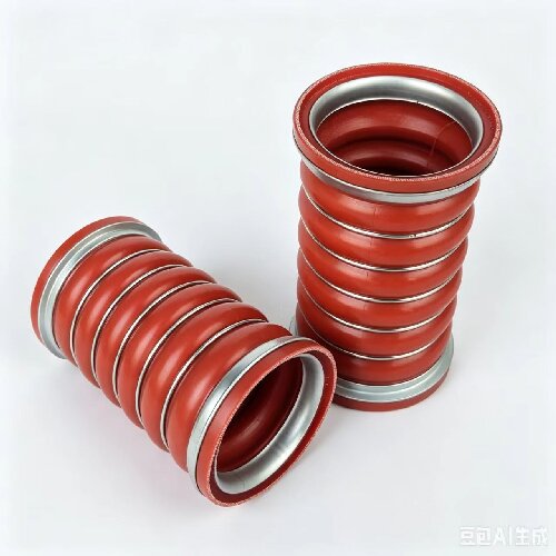 WG9730530011 Sinotruk Howo336/380 Intercooler Inlet Hose Wo08/09/10 A7 Boost Bellows - الصورة 5