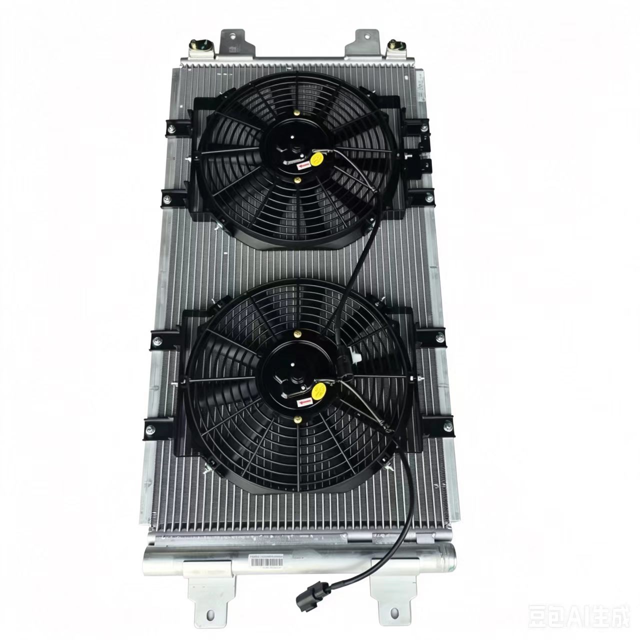 YZ167182100194 Howo NX ColdCondenser with fan, truck air conditioning cooling assembly - Image 6