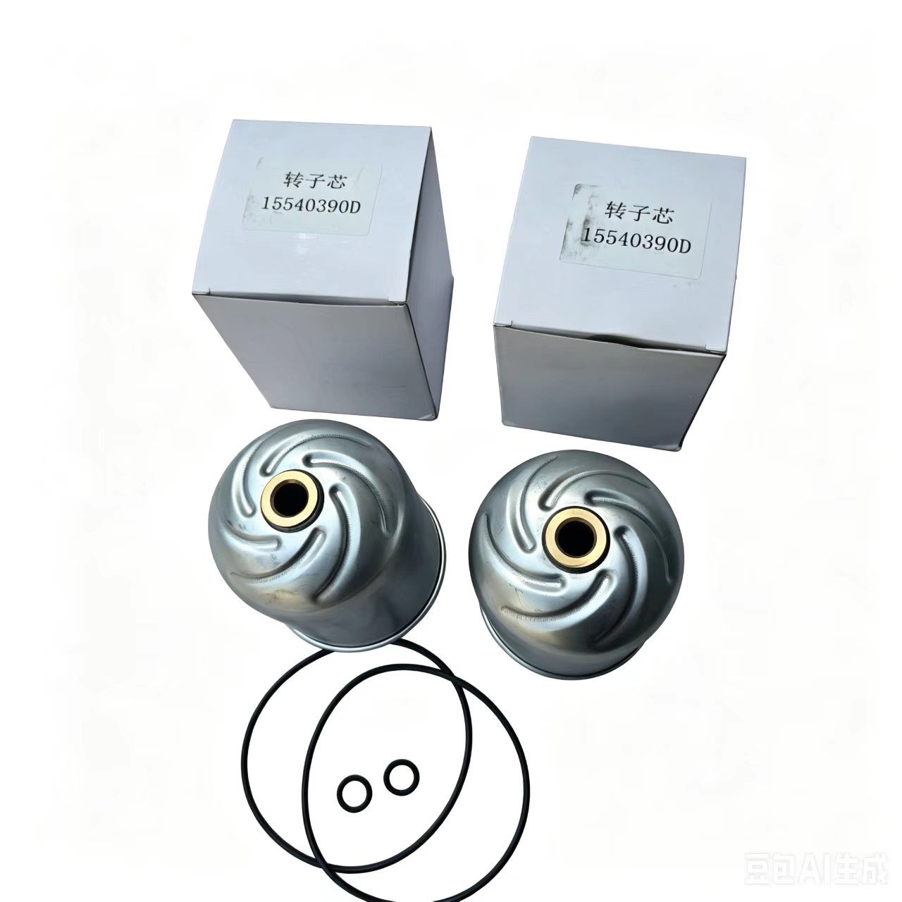 15540390D engine oil rotor core compatible with Weichai Boduan 12M26/12M33 Engine Centrifugal Rotary Engine Oil Filter - Image 6