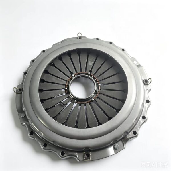 AZ9921160200 Clutch Pressure Plate 430 Pull-Type Large Hole HowoT7H Shandeka C7H CH430-21 Pressure Plate Assembly
