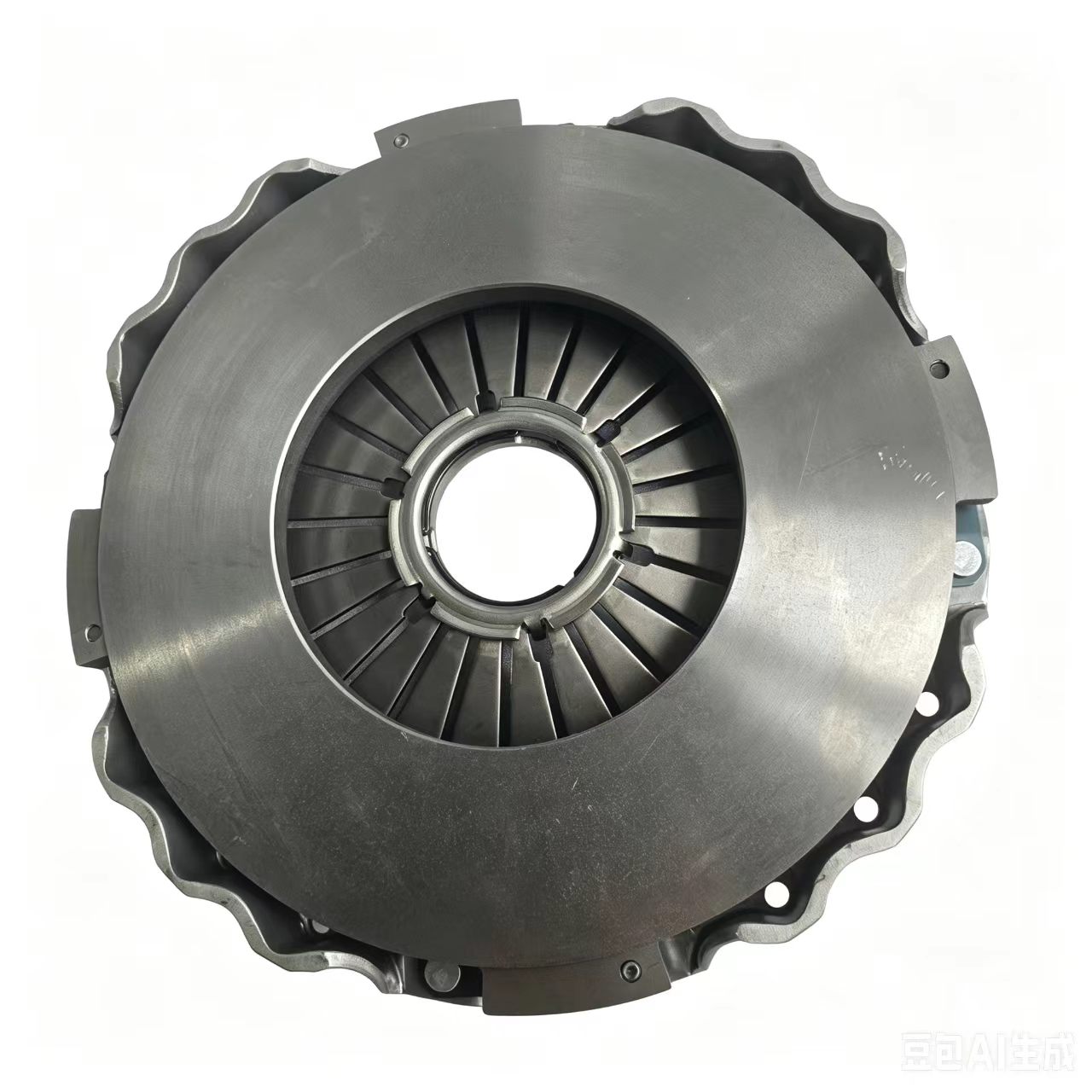 AZ9921160200 Clutch Pressure Plate 430 Pull-Type Large Hole HowoT7H Shandeka C7H CH430-21 Pressure Plate Assembly - Imagen 4