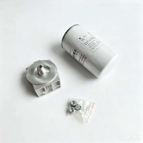 VG1246080086 Sinotruk Howo Fuel Filter AssemblyOil-water separator with hand oil pump