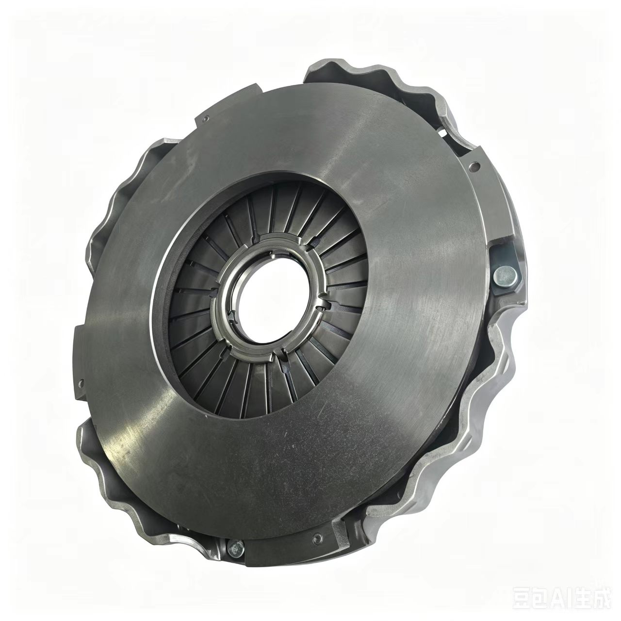 AZ9921160200 Clutch Pressure Plate 430 Pull-Type Large Hole HowoT7H Shandeka C7H CH430-21 Pressure Plate Assembly - Imagen 3