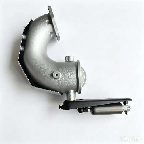 202V15201-6240 Exhaust Elbow - with Brake Butterfly Valve