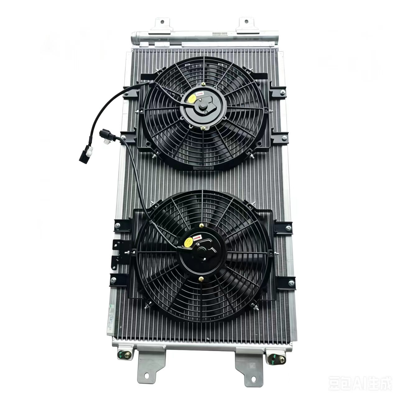 YZ167182100194 Howo NX ColdCondenser with fan, truck air conditioning cooling assembly