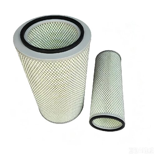 Shaanxi K3052 Air Filter Element Inside and Outside