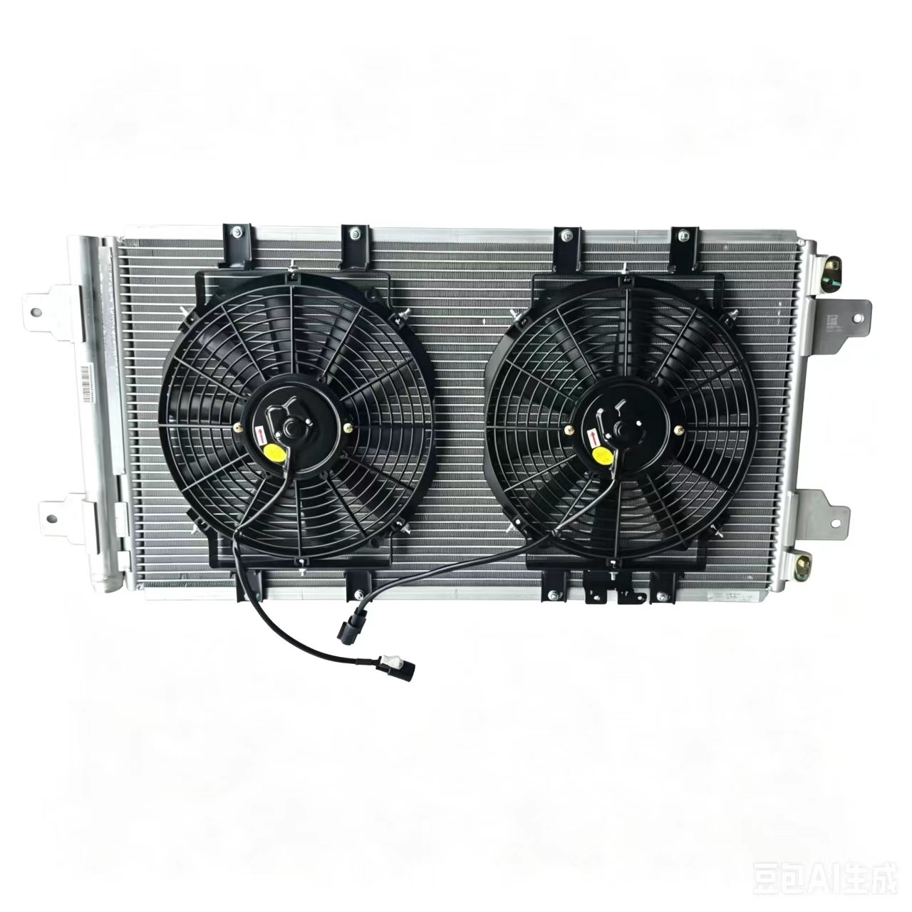 YZ167182100194 Howo NX ColdCondenser with fan, truck air conditioning cooling assembly - Image 3