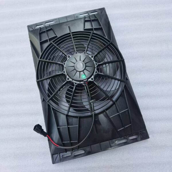 Electric fan with wind shroud  TG16058200296