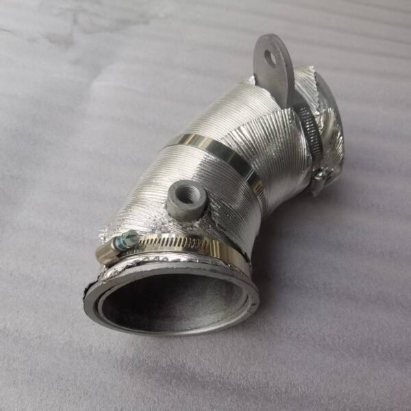 Exhaust pipe with temperature sensor seat WG9725547401